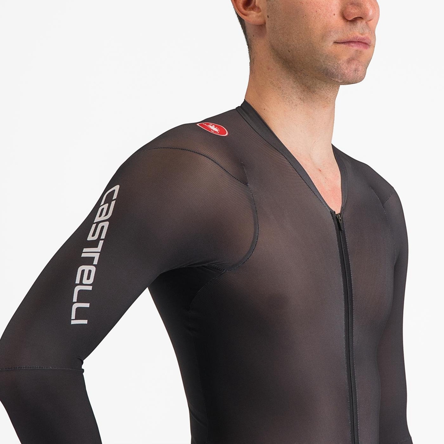 Castelli BODY PAINT 4.X Speedsuit Herren Schwarz | 13705-XPBK