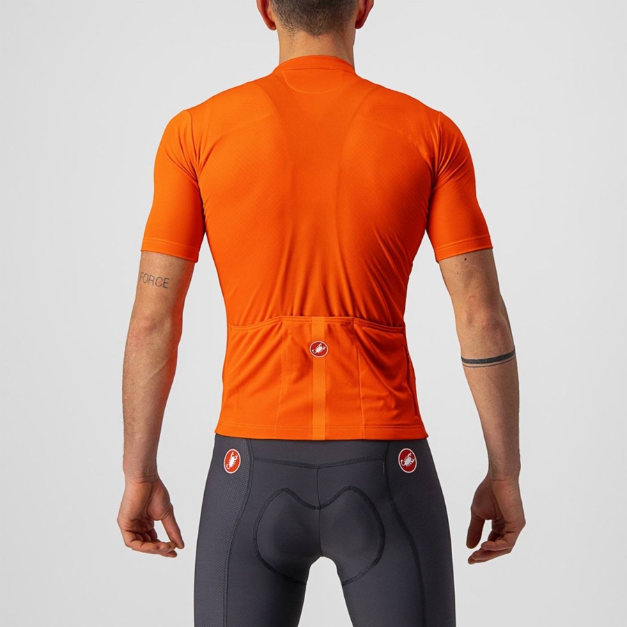 Castelli CLASSIFICA Trikot Herren Orange | 72914-YVUR