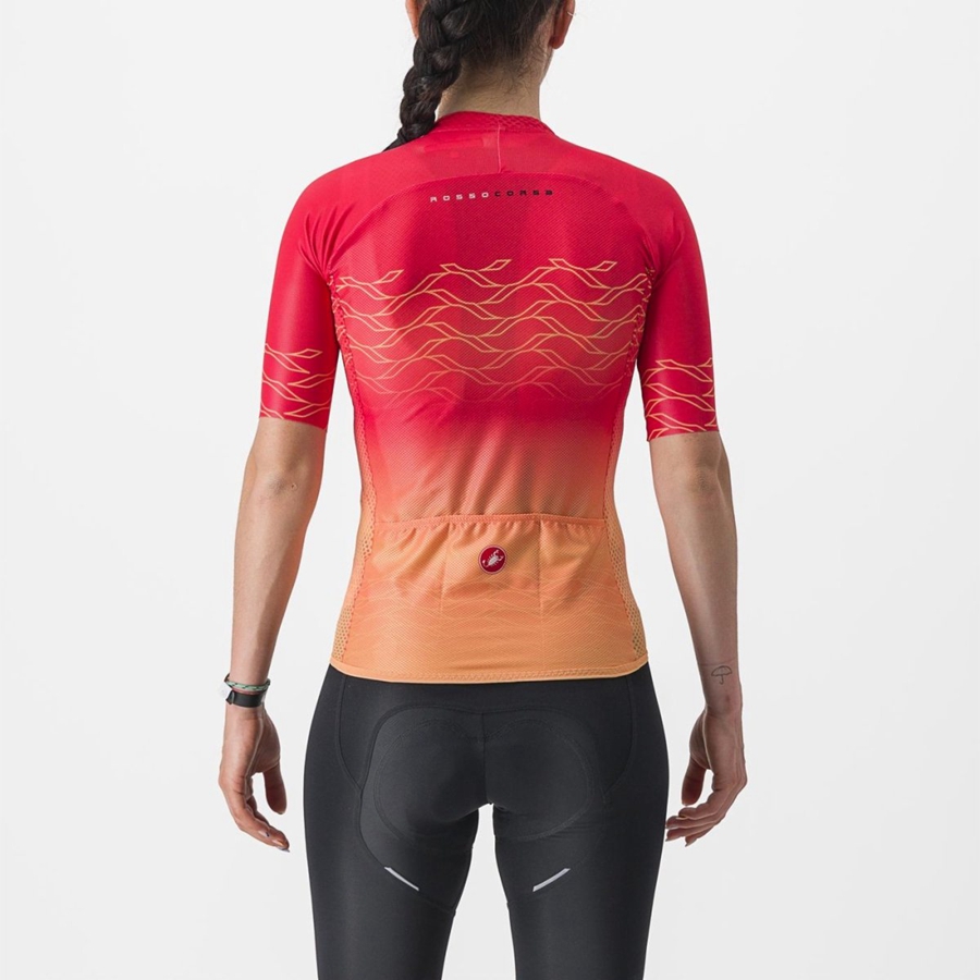 Castelli CLIMBER'S 2.0 W Trikot Damen Orange | 53274-BETU