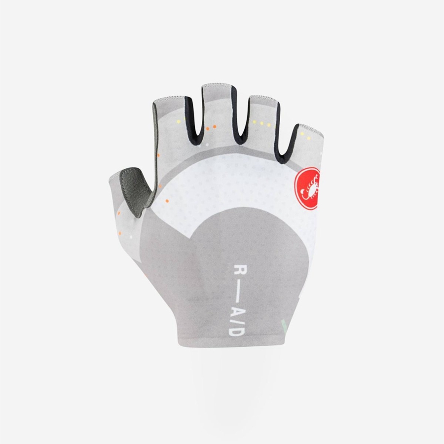 Castelli COMPETIZIONE 2 Handschuhe Herren Mehrfarbig Grau | 96210-CFRP