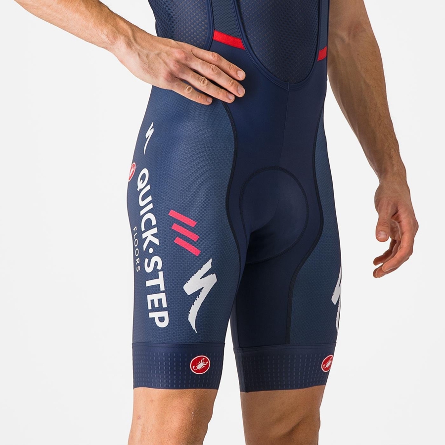 Castelli COMPETIZIONE Shorts Mit Latz Herren Blau | 74190-BGER