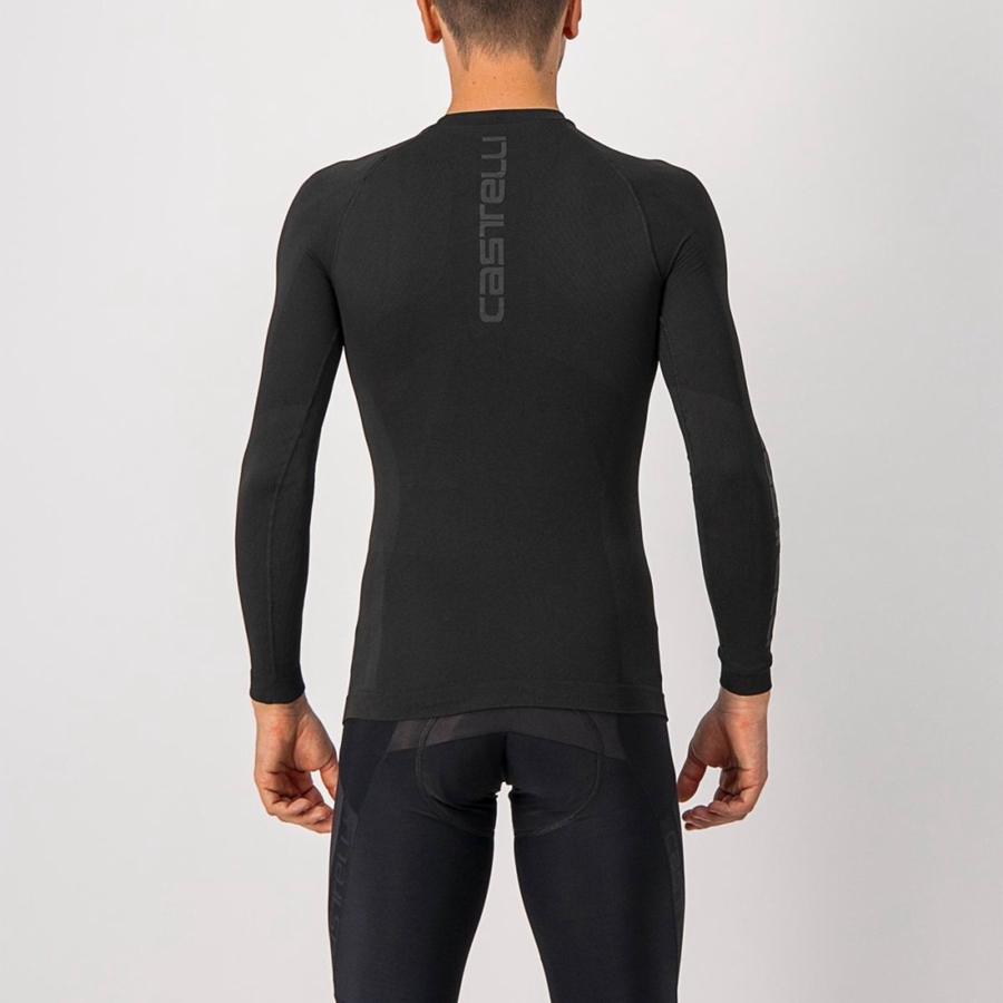 Castelli CORE SEAMLESS Grundschicht Herren Schwarz | 10397-XNUO