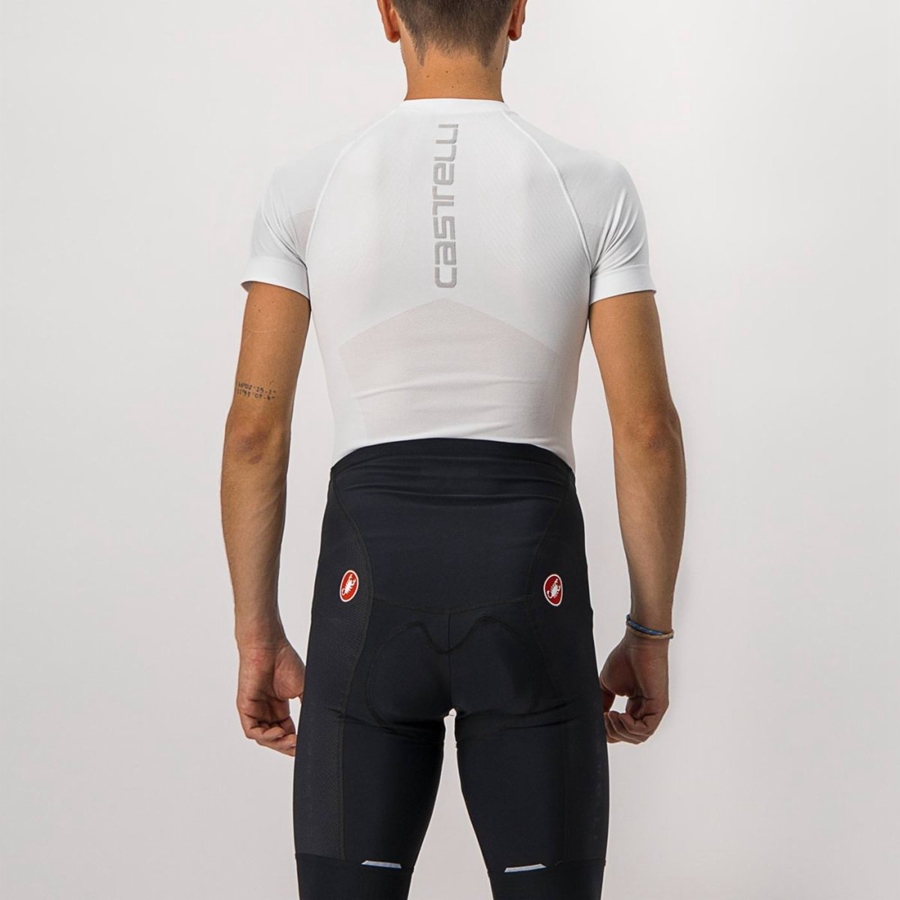 Castelli CORE SEAMLESS SS Grundschicht Herren Weiß | 17934-QREB