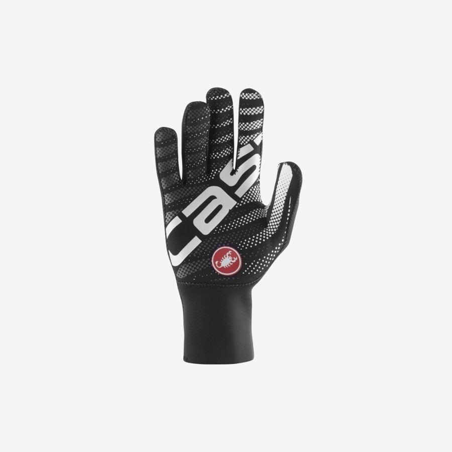 Castelli DILUVIO C Handschuhe Herren Schwarz | 45392-OANP