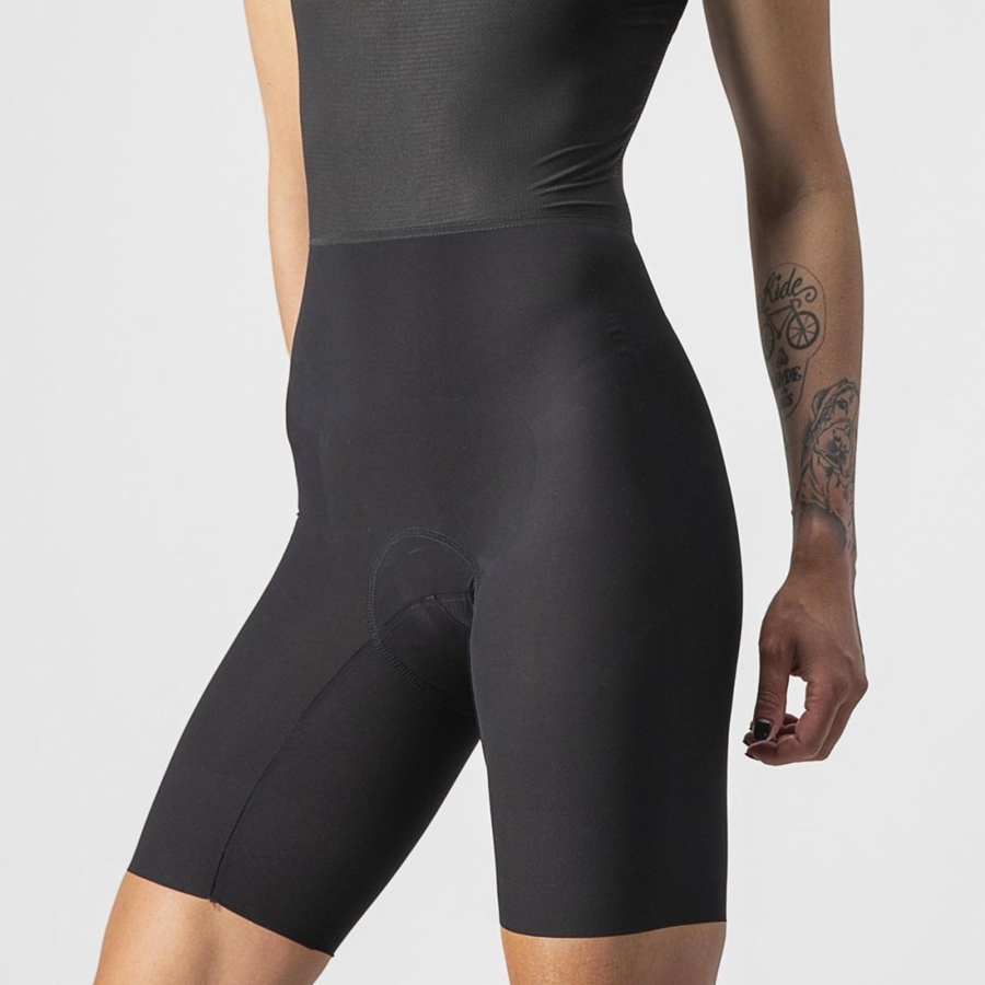 Castelli ELITE W Speedsuit Damen Schwarz | 04923-BDFS