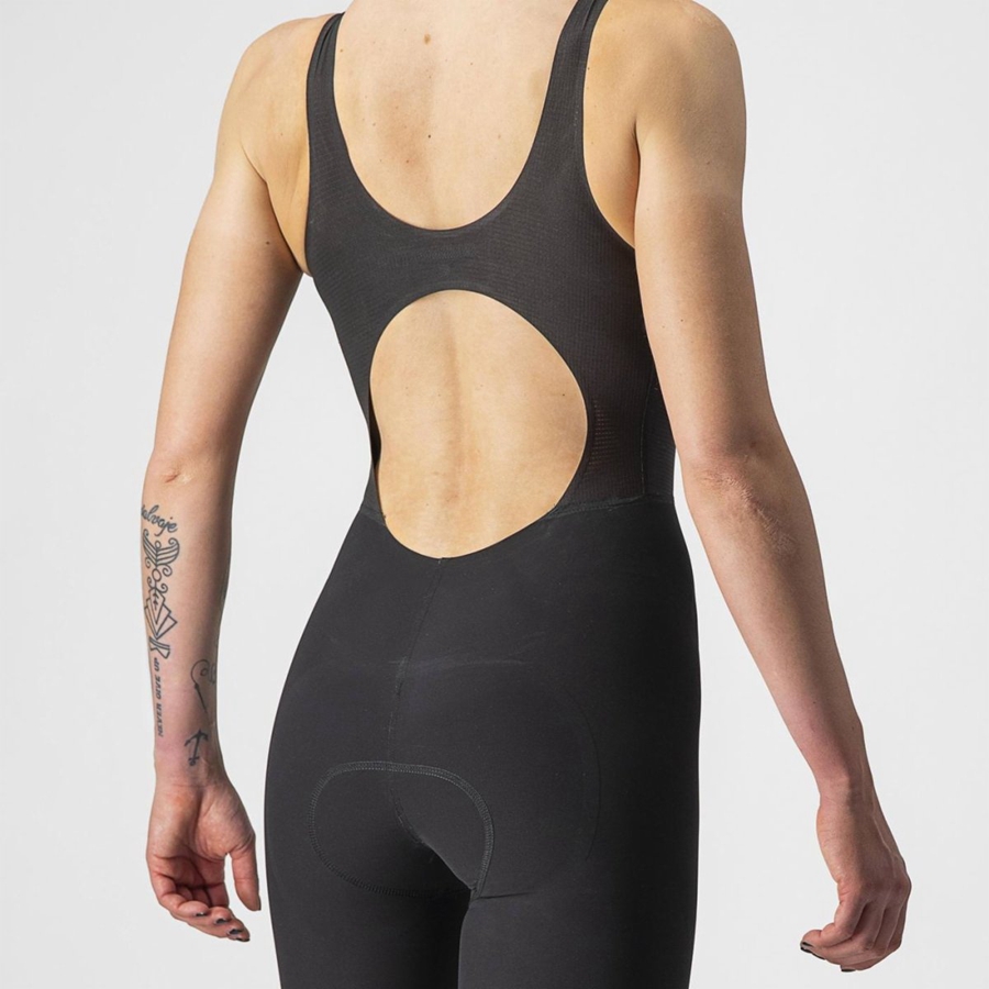 Castelli ELITE W Speedsuit Damen Schwarz | 04923-BDFS