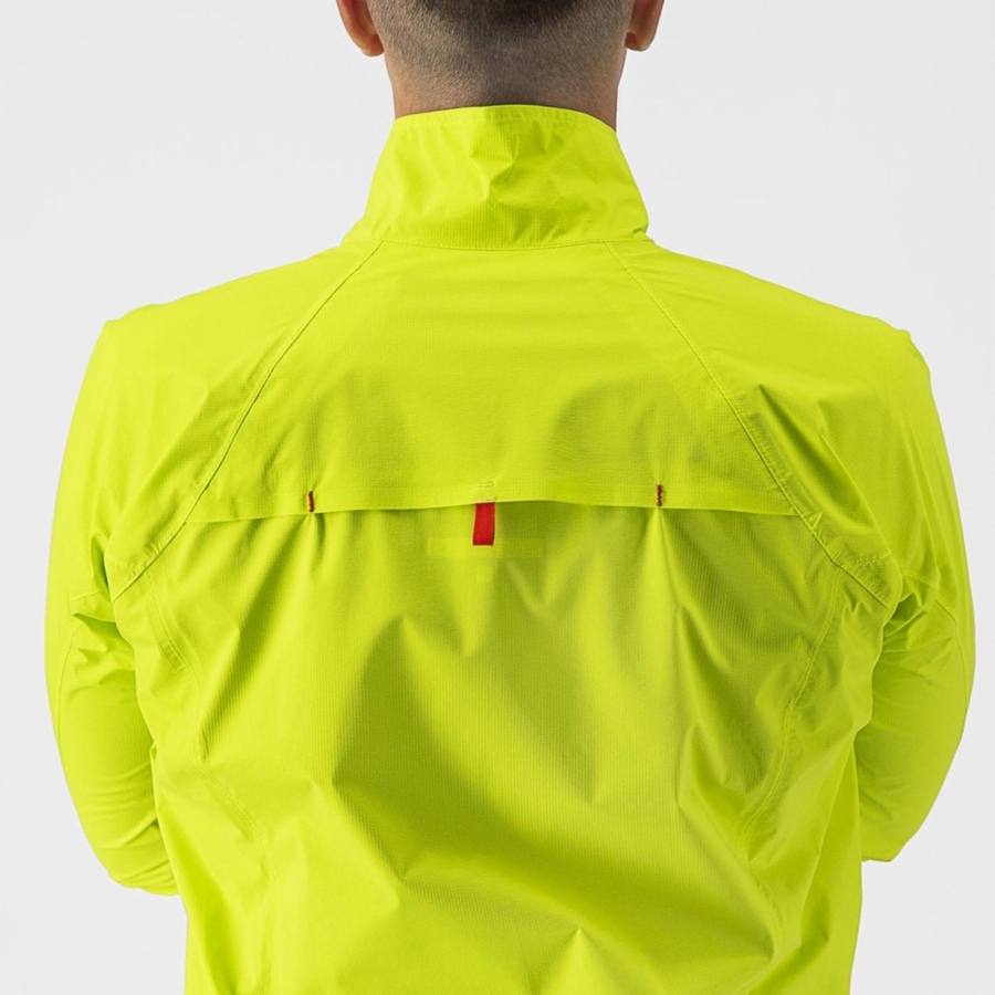 Castelli EMERGENCY 2 RAIN Schutz Herren Hellgrün | 67941-ODVC