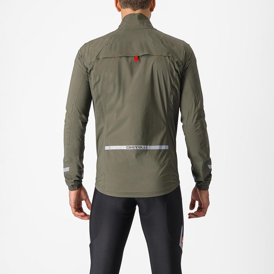 Castelli EMERGENCY 2 RAIN Schutz Herren Grün | 42190-QZAS