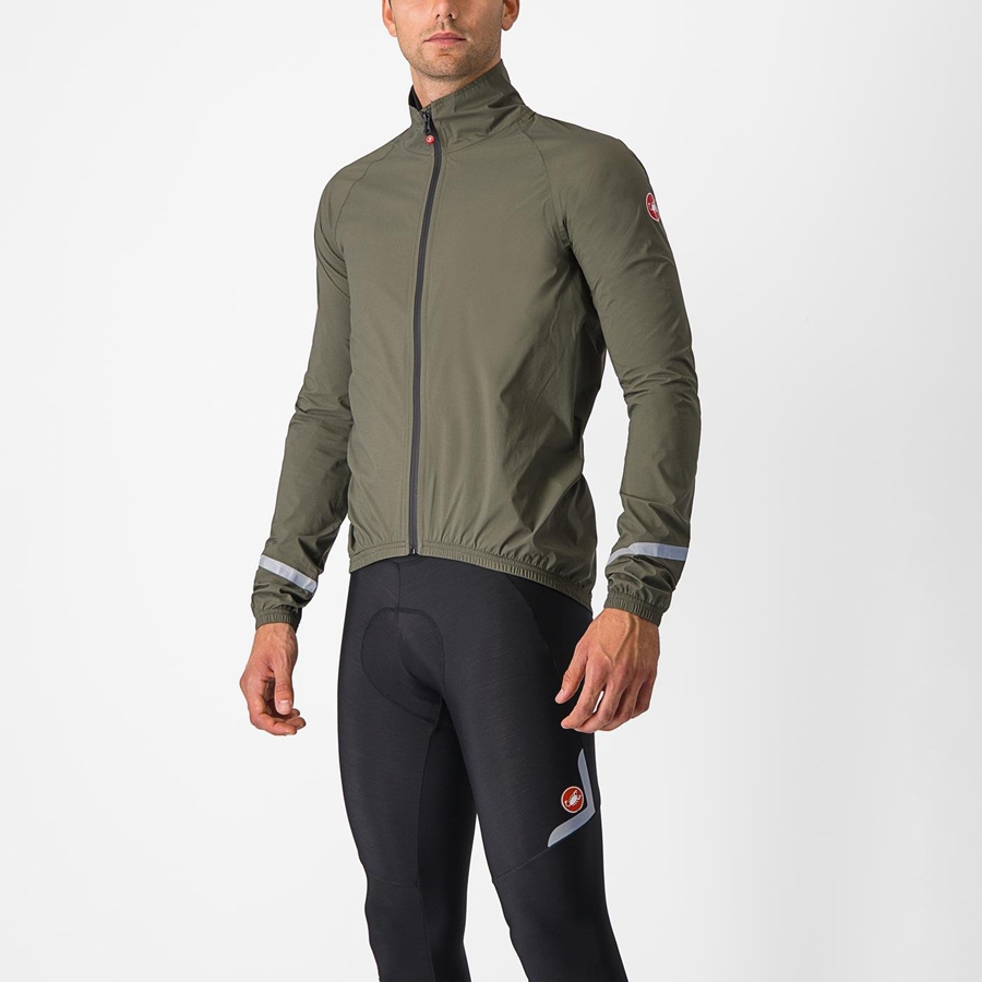 Castelli EMERGENCY 2 RAIN Schutz Herren Grün | 42190-QZAS