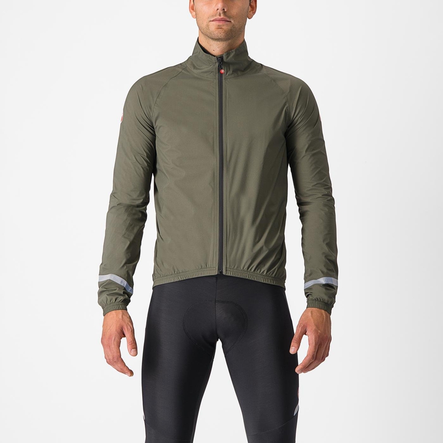 Castelli EMERGENCY 2 RAIN Schutz Herren Grün | 42190-QZAS