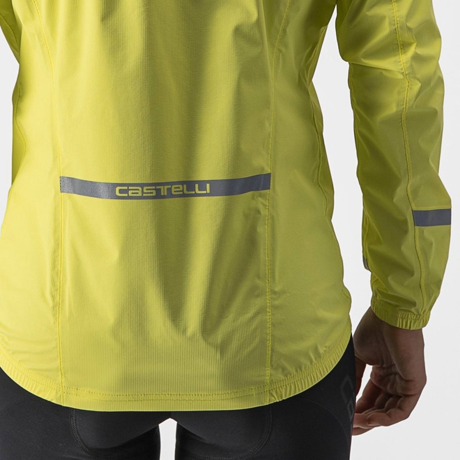 Castelli EMERGENCY 2 W RAIN Schutz Damen Gelb | 03172-NKVU