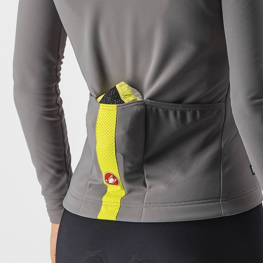 Castelli EMERGENCY 2 W RAIN Schutz Damen Gelb | 03172-NKVU