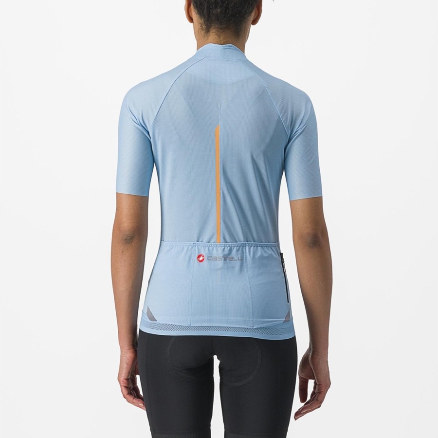 Castelli ENDURANCE W Trikot Damen Blau | 31246-YGAQ