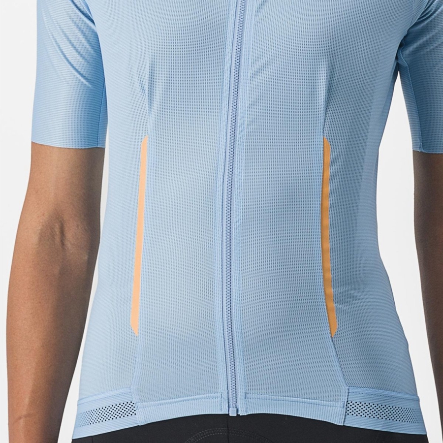 Castelli ENDURANCE W Trikot Damen Blau | 31246-YGAQ