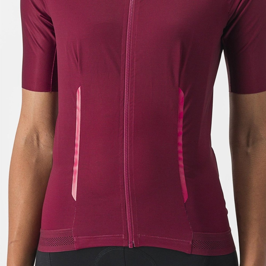 Castelli ENDURANCE W Trikot Damen Bordeaux | 13256-ZANQ