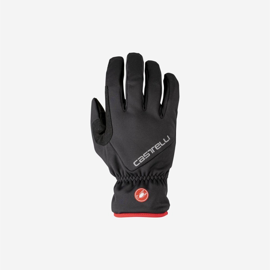 Castelli ENTRATA THERMAL Handschuhe Herren Schwarz | 54093-TWGR