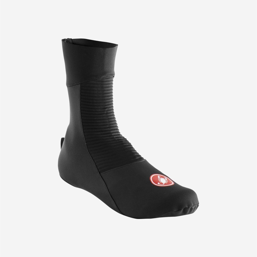 Castelli ENTRATA Überschuhe Damen Schwarz | 47058-MBST