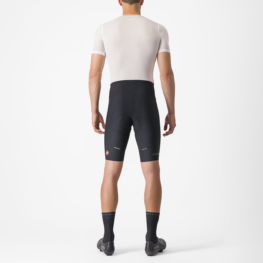 Castelli ESPRESSO Kurze Hose Herren Schwarz | 74805-ORQU