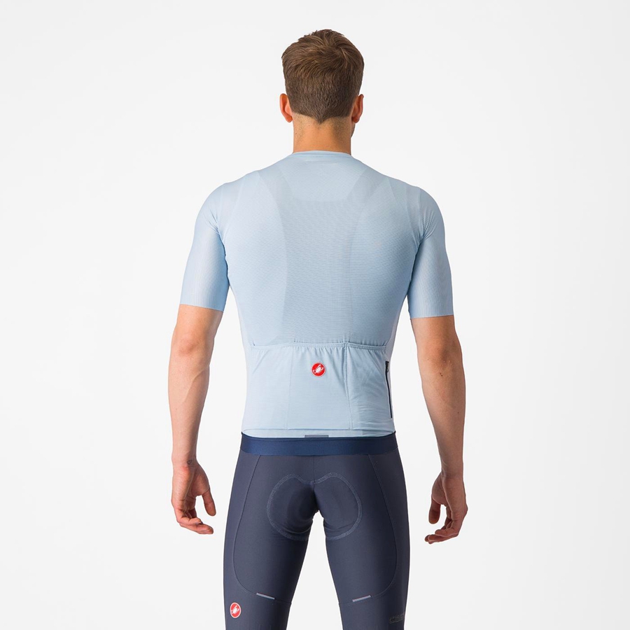 Castelli ESPRESSO Trikot Herren Blau Blau | 51942-RCAD