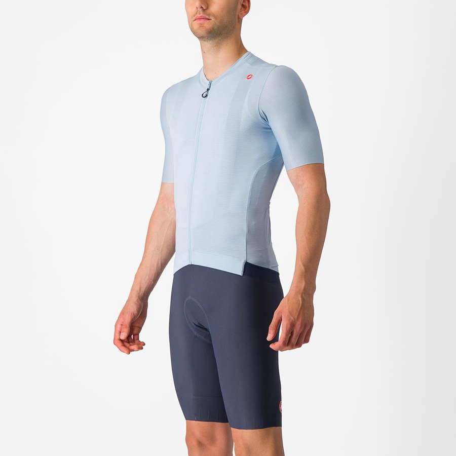 Castelli ESPRESSO Trikot Herren Blau Blau | 51942-RCAD