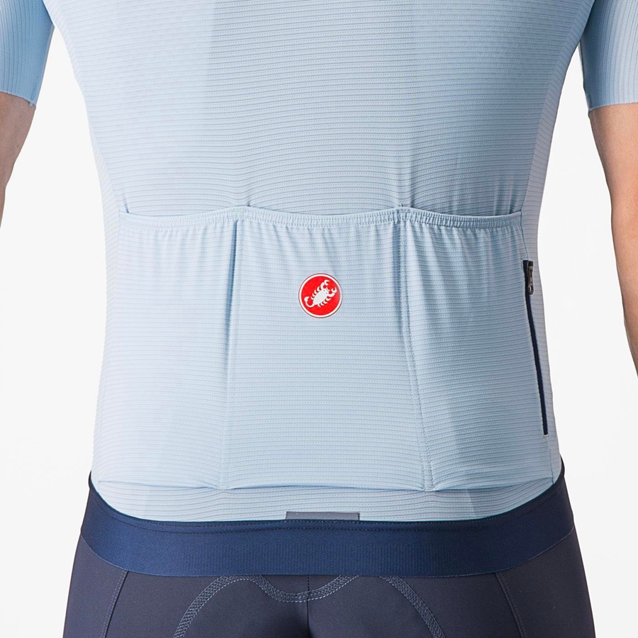 Castelli ESPRESSO Trikot Herren Blau Blau | 51942-RCAD