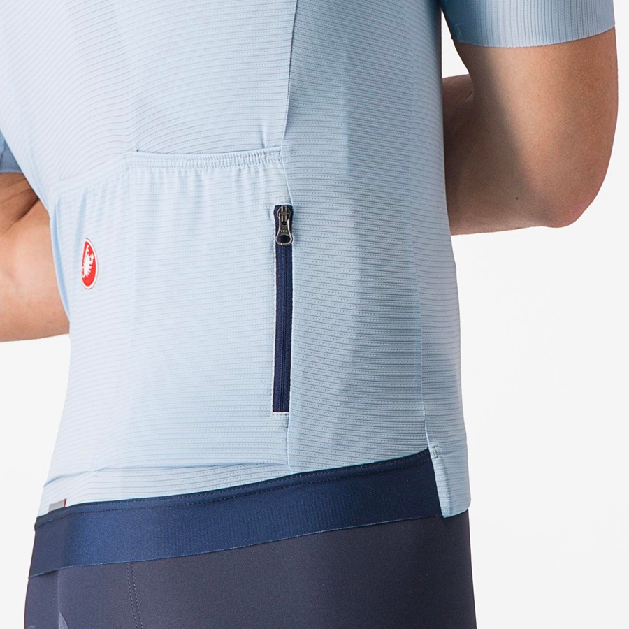 Castelli ESPRESSO Trikot Herren Blau Blau | 51942-RCAD