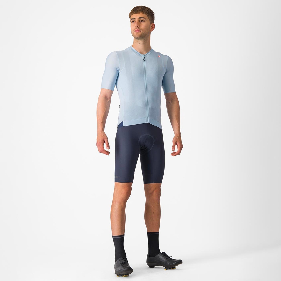 Castelli ESPRESSO Trikot Herren Blau Blau | 51942-RCAD