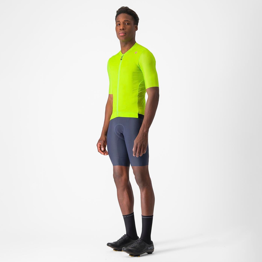 Castelli ESPRESSO Trikot Herren Hellgrün Tiefesgrün | 35047-CJIT