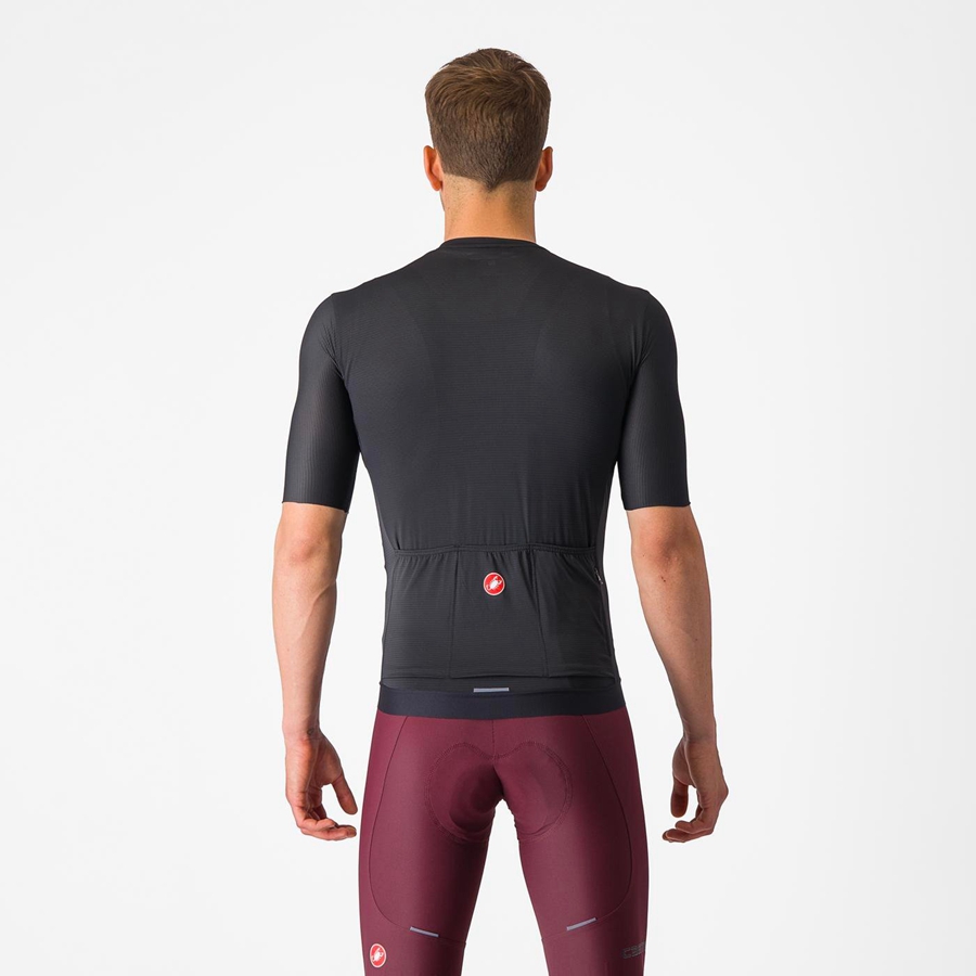 Castelli ESPRESSO Trikot Herren Schwarz Dunkelgrau | 12745-BDMN