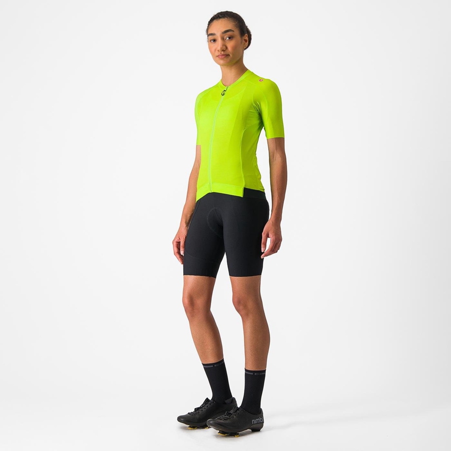 Castelli ESPRESSO W Trikot Damen Hellgrün Tiefesgrün | 14076-WZGI