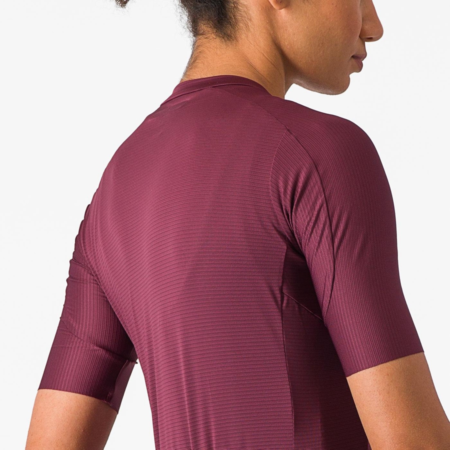 Castelli ESPRESSO W Trikot Damen Tiefesbordeaux Tiefesbordeaux | 26893-ZEFJ