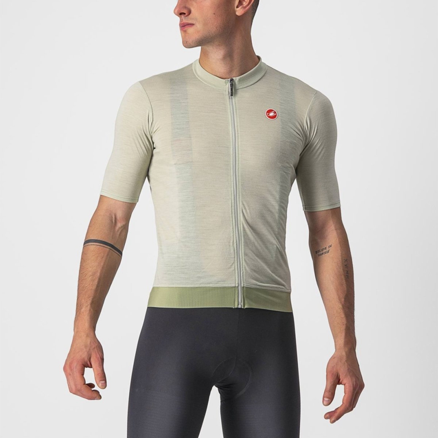 Castelli ESSENZA Trikot Herren Grün | 28401-BKXI