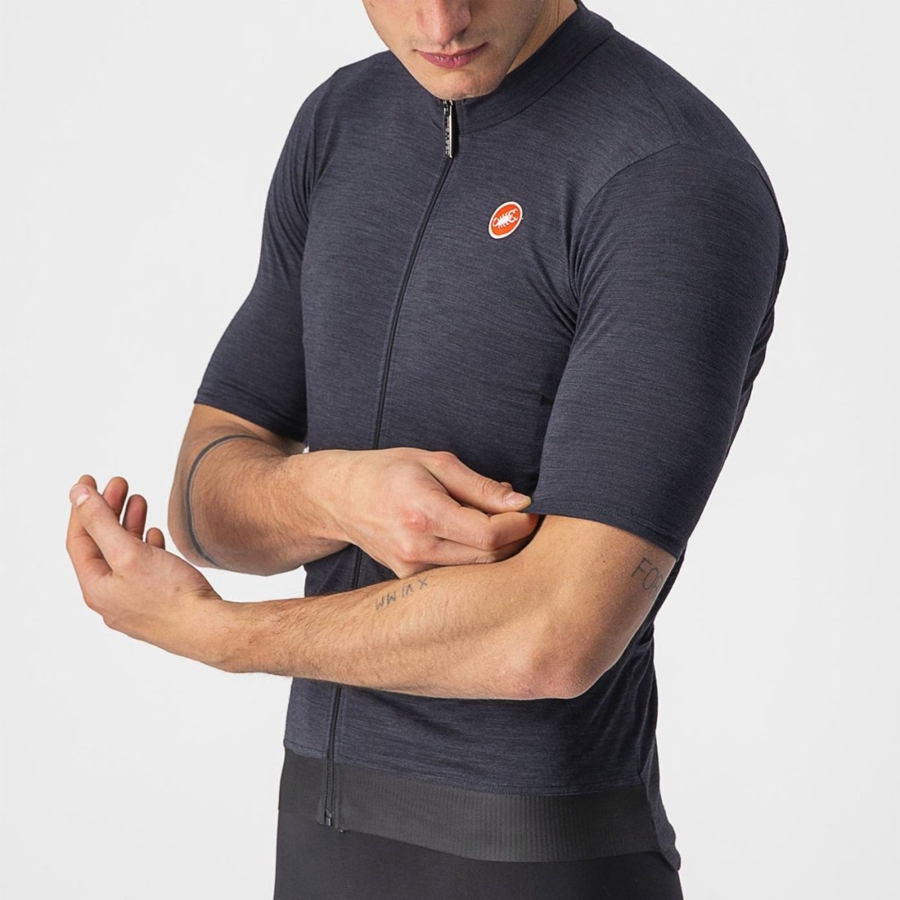 Castelli ESSENZA Trikot Herren Schwarz | 08597-EWCT