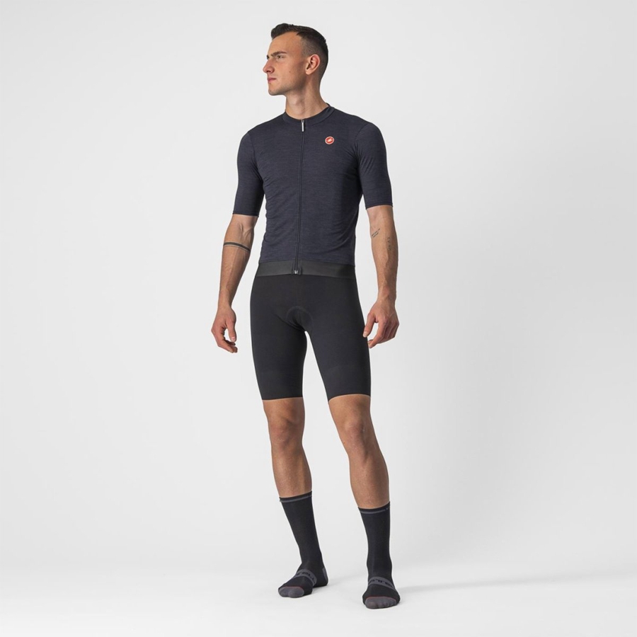 Castelli ESSENZA Trikot Herren Schwarz | 08597-EWCT