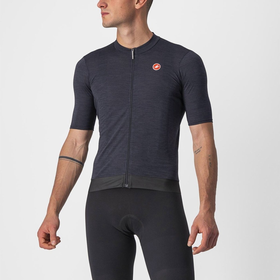 Castelli ESSENZA Trikot Herren Schwarz | 08597-EWCT