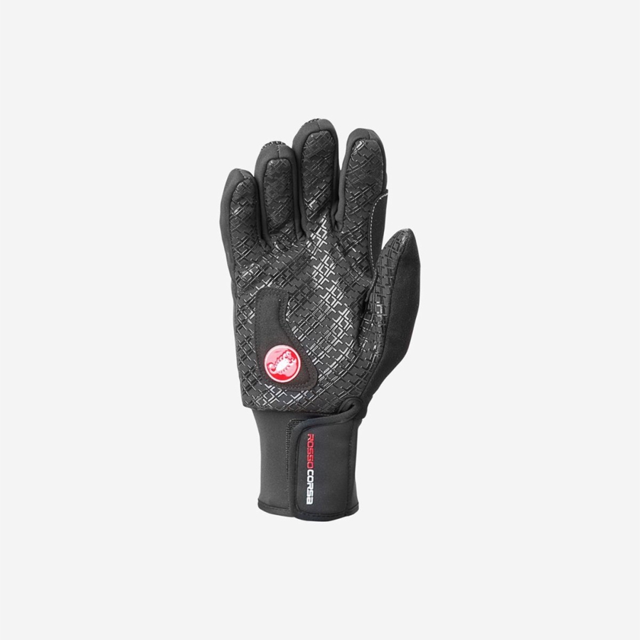 Castelli ESTREMO Handschuhe Herren Schwarz | 23079-VXUR