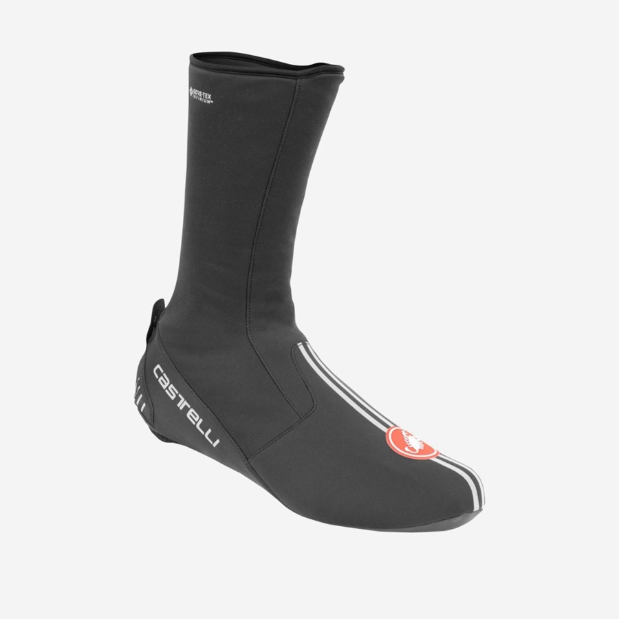 Castelli ESTREMO Überschuhe Damen Schwarz | 87059-SIEQ