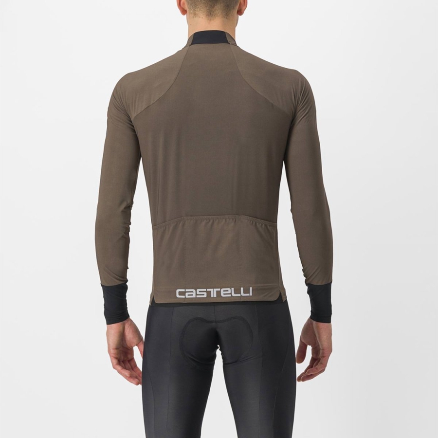 Castelli FLIGHT AIR Trikot Herren Braun | 31089-SNUO