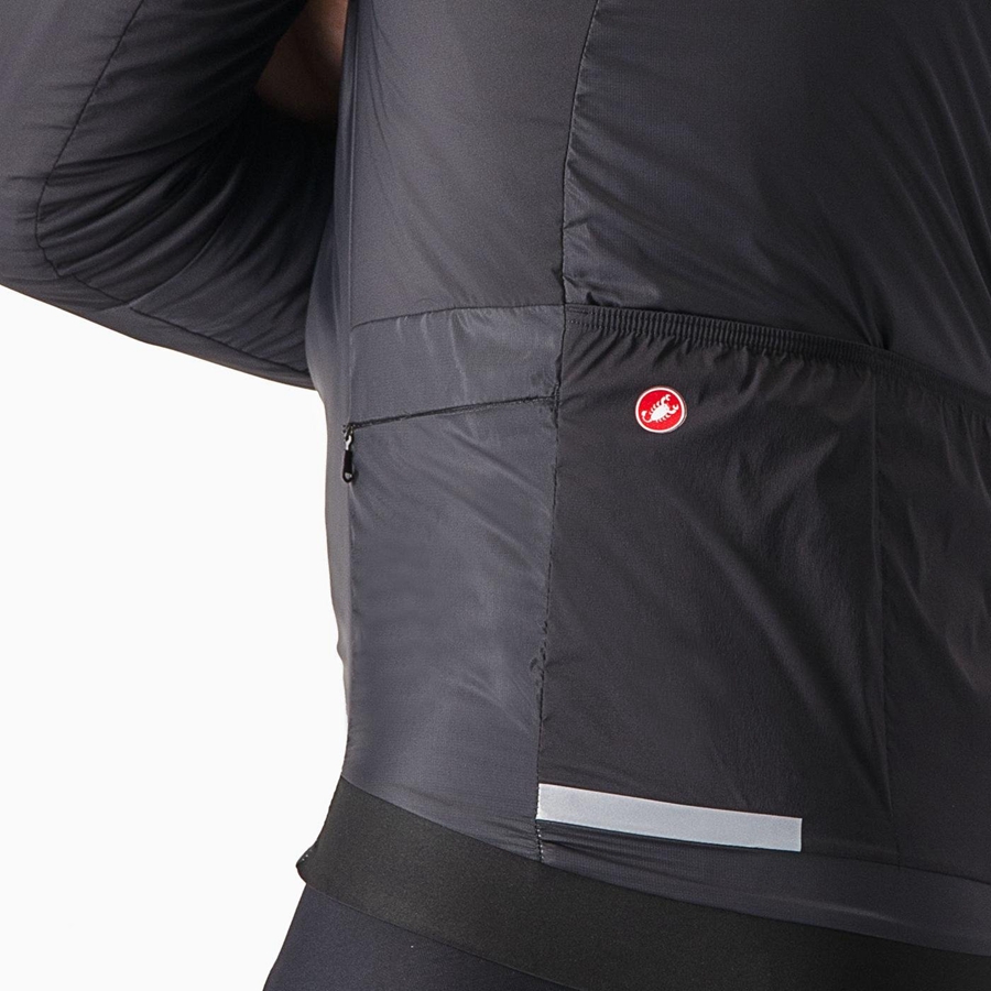 Castelli FLY THERMAL Jacken Herren Schwarz | 45198-DVCR