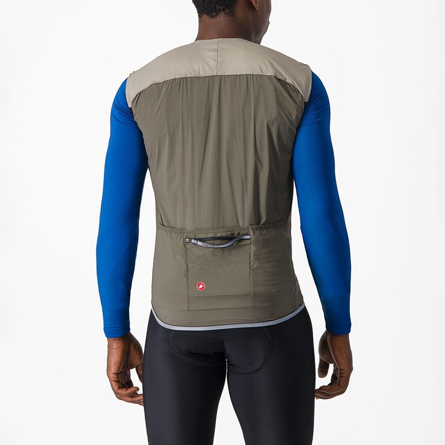 Castelli FLY Weste Herren Blau | 50182-WZYV