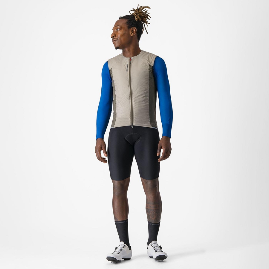 Castelli FLY Weste Herren Blau | 50182-WZYV