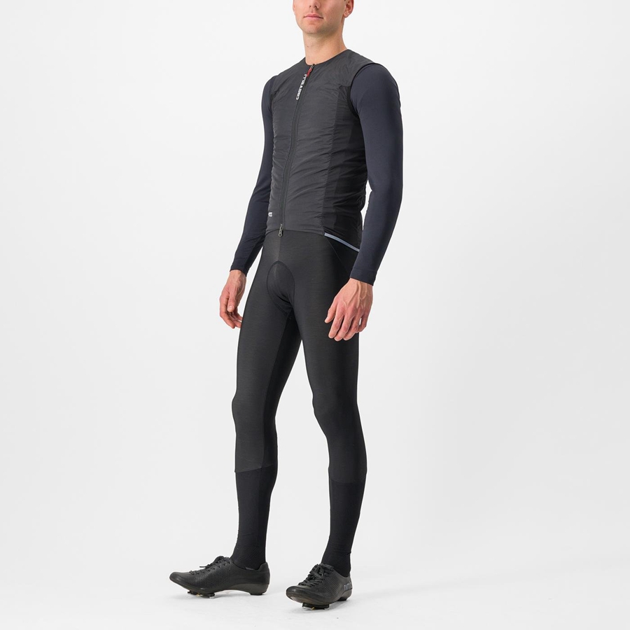 Castelli FLY Weste Herren Schwarz | 68035-YMWE