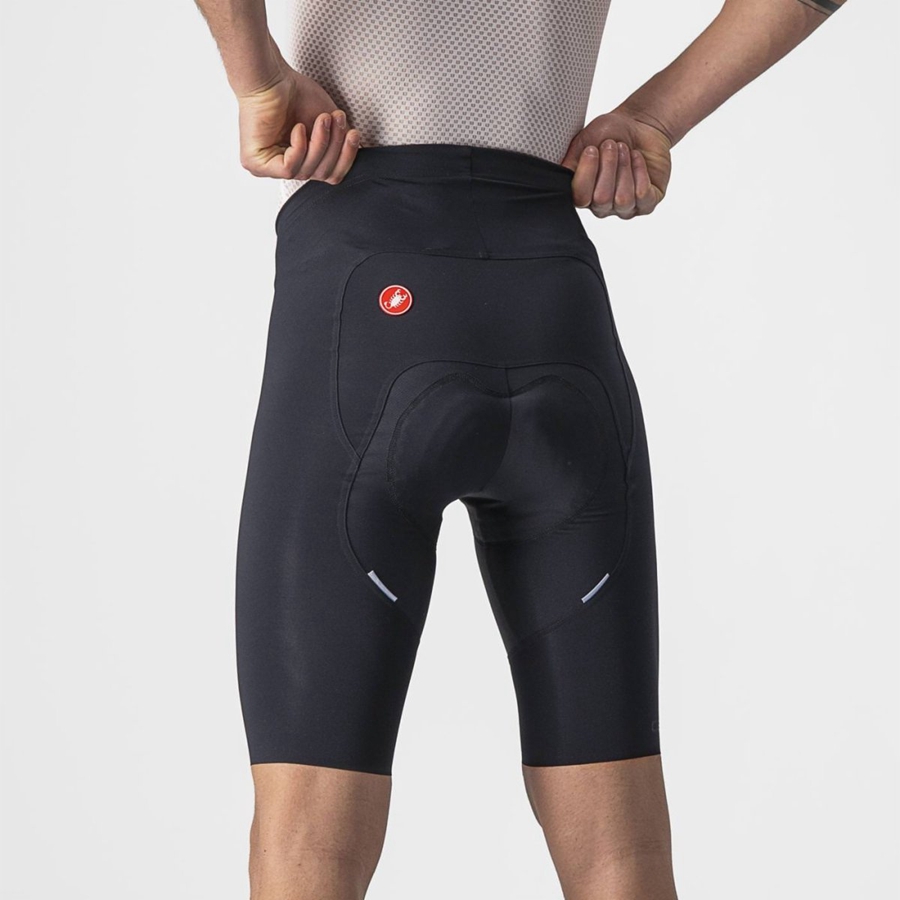 Castelli FREE AERO RC Kurze Hose Herren Schwarz | 76239-ATXL