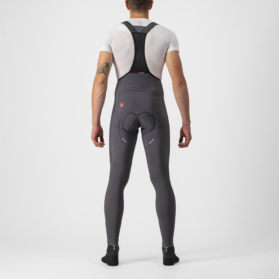 Castelli FREE AERO RC Strumpfhose Mit Latz Herren Dunkelgrau | 25687-XWQK