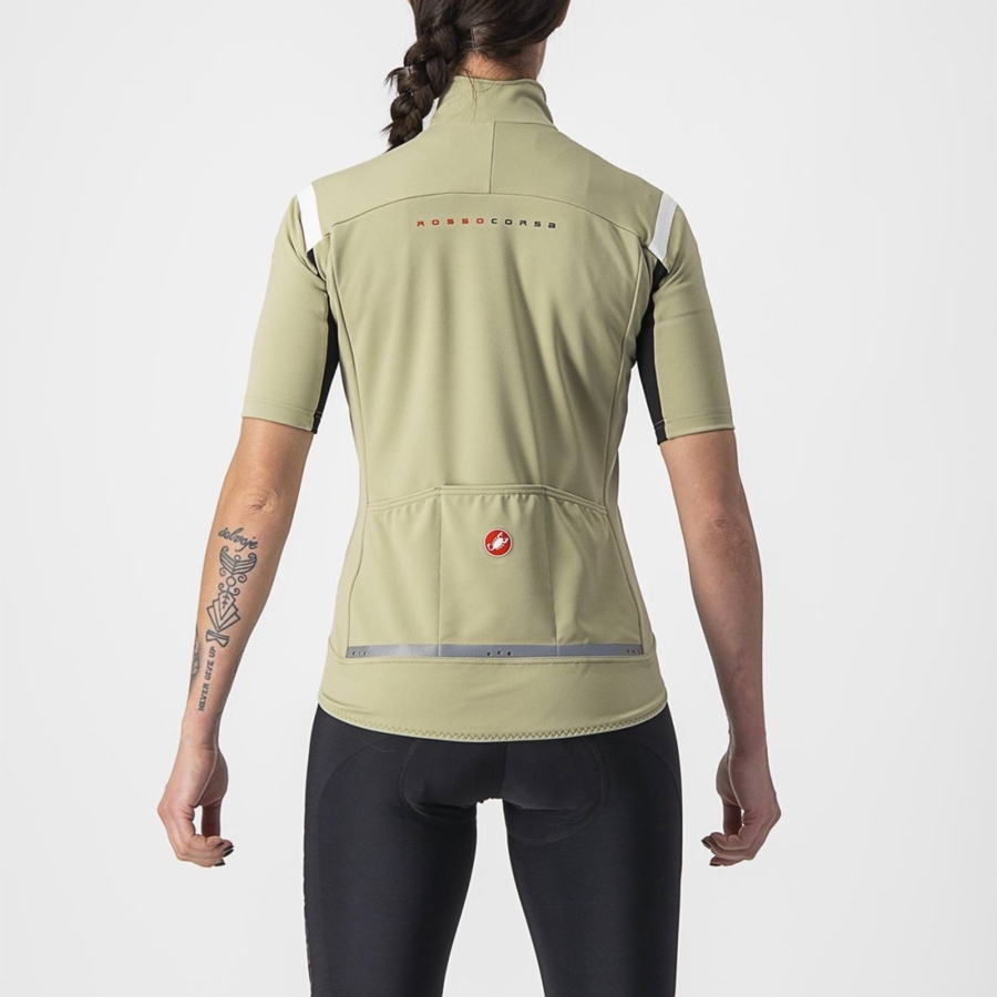 Castelli GABBA RoS 2 W Jacken Damen Grün | 95632-KEPD