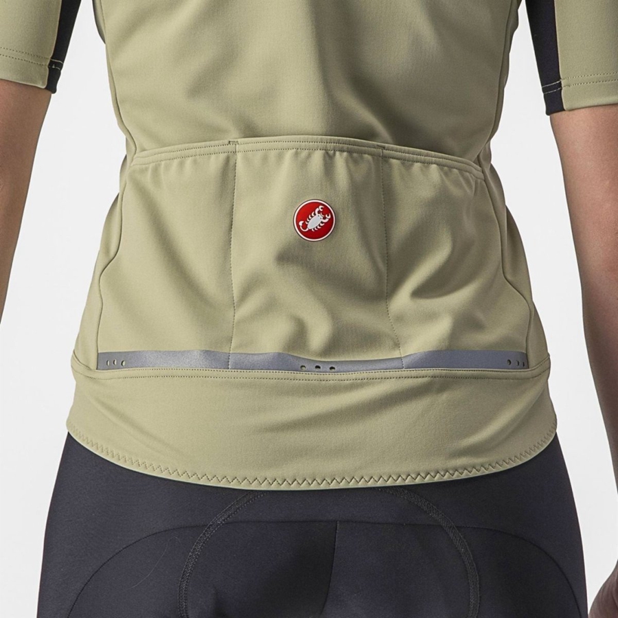 Castelli GABBA RoS 2 W Jacken Damen Grün | 95632-KEPD