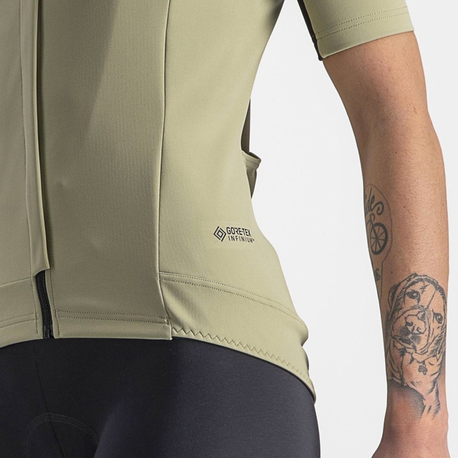 Castelli GABBA RoS 2 W Jacken Damen Grün | 95632-KEPD