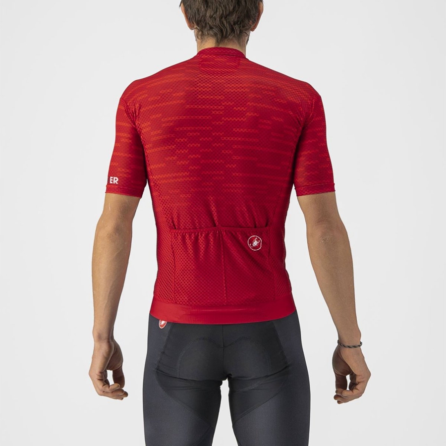 Castelli INSIDER Trikot Herren Dunkelrot | 12069-GJYV