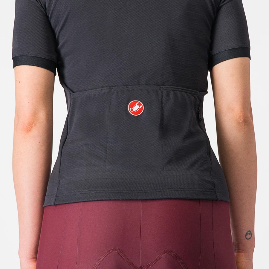 Castelli LIBERA Trikot Damen Schwarz | 59136-UFER