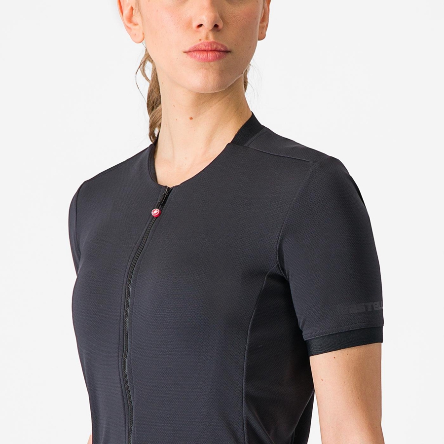 Castelli LIBERA Trikot Damen Schwarz | 59136-UFER